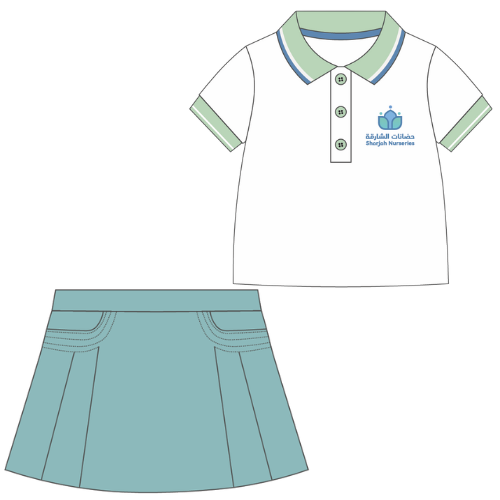 Girls Skort Uniform Set