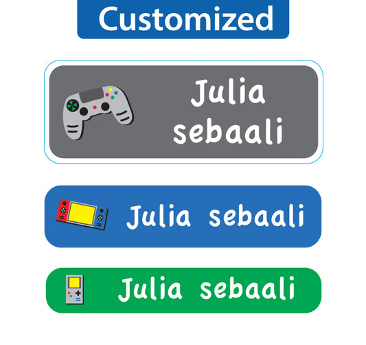 Essmak - Personalised Labels - Nintendo - 60pcs